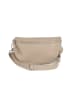 Anna Morellini Leren borstbuidel "Agnese" beige - (B)23 x (H)15 x (D)1 cm