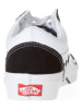 Vans Leder-Sneakers "Old Skool Bolt" in Schwarz/ Weiß