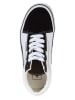 Vans Leder-Sneakers "Old Skool Bolt" in Schwarz/ Weiß