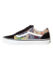 Vans Skórzane sneakersy "Skate Old Skool" w kolorze czarnym ze wzorem
