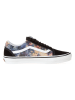 Vans Leder-Sneakers "Skate Old Skool" in Schwarz/ Bunt