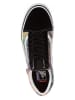Vans Leder-Sneakers "Skate Old Skool" in Schwarz/ Bunt