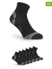 Fila 6er-Set Socken in Schwarz