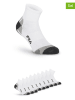 Fila 9er-Set Socken in Weiß