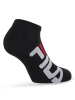Fila 6-delige set: sneakersokken zwart