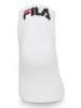 Fila 6-delige set: sokken wit