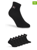 Fila 6er-Set Socken in Schwarz