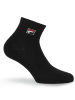 Fila 6er-Set Socken in Schwarz