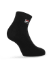 Fila 6er-Set Socken in Schwarz