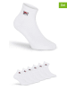 Fila 6er-Set Socken in Weiß