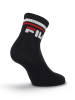 Fila 9er-Set Socken in Schwarz
