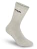 Fila 6er-Set Tennissocken in Weiß/ Schwarz und Grau