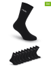 Fila 9er-Set Tennissocken in Schwarz