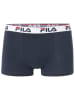 Fila 4er-Set Boxershorts in Dunkelblau/ Schwarz