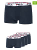 Fila 4-delige set: boxershorts donkerblauw