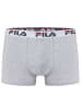 Fila Bokserki (4 pary) w kolorze szarym i czarnym