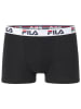 Fila 4er-Set Boxershorts in Grau/ Schwarz