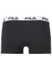 Fila 4er-Set Boxershorts in Grau/ Schwarz