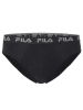 Fila 8er-Set Slips in Schwarz