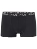 Fila 4er-Set Boxershorts in Schwarz