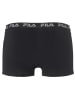 Fila 4er-Set Boxershorts in Schwarz