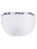 Fila 5-delige set: slips wit