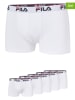 Fila 5-delige set: boxershorts wit