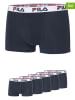 Fila 5er-Set Boxershorts in Dunkelblau