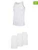 Fila 3-delige set: onderhemden wit