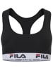 Fila 2er-Set Bustiers in Schwarz/ Weiß