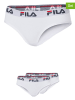 Fila 2-delige set: slips wit