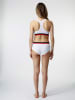 Fila Bustier in Weiß/ Dunkelblau/ Rot