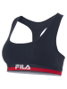 Fila 2tlg. Wäscheset in Dunkelblau/ Rot
