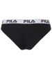 Fila 2er-Set Slips in Schwarz/ Weiß