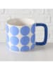 Boltze 2er-Set: Tassen "Elysa" in Blau/ Weiß - 350 ml