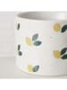 Boltze 2-delige set: koppen "Lemon" crème/groen - 320 ml