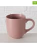 Boltze 2er-Set: Tassen "Pastell" in Altrosa - 300 ml