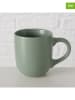 Boltze 2er-Set: Tassen "Pastell" in Grün - 300 ml