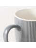 Boltze 2er-Set: Tassen "Ranura" in Grau - 290 ml