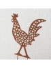 Boltze 2er-Set: Gartenstäbe "Pollo" in Braun - (H)53 cm