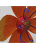Boltze 2-delige set: tuinstekers "Yola" geel/oranje - (H)55 cm