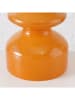 Boltze Kaarshouder "Peolina" oranje - (H)15 cm