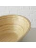 Boltze Servierschale "Bambo" in Beige/ Grün - (B)40 x (H)6,5 cm