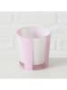 Boltze 2-delige set: theelichthouders "Tisano" wit/lichtroze/rood - (H)6 x Ø 6 cm
