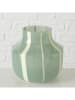 Boltze Vase ''Erissa'' in Mint - (H)13,3 x Ø 14 cm