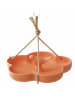 Boltze Vogeldrinkschaaltje "Giardino" oranje - (B)23 x (H)7 cm