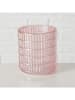 Boltze 3er-Set: Windlichter "Siara" in Rosa - (H)9 x Ø 8 cm