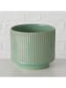 Boltze Übertopf "Gritta" in Mint - (H)14 x Ø 16,5 cm