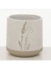 Boltze 2-delige set: overpotten "Joanna" wit/beige - (H)10 x Ø 10 cm