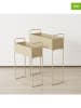 Boltze 2-delige set: overpotten "Lugano" beige